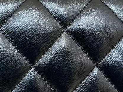 Chanel Mini Rectangular Flap With Top Handle Black 20cm
