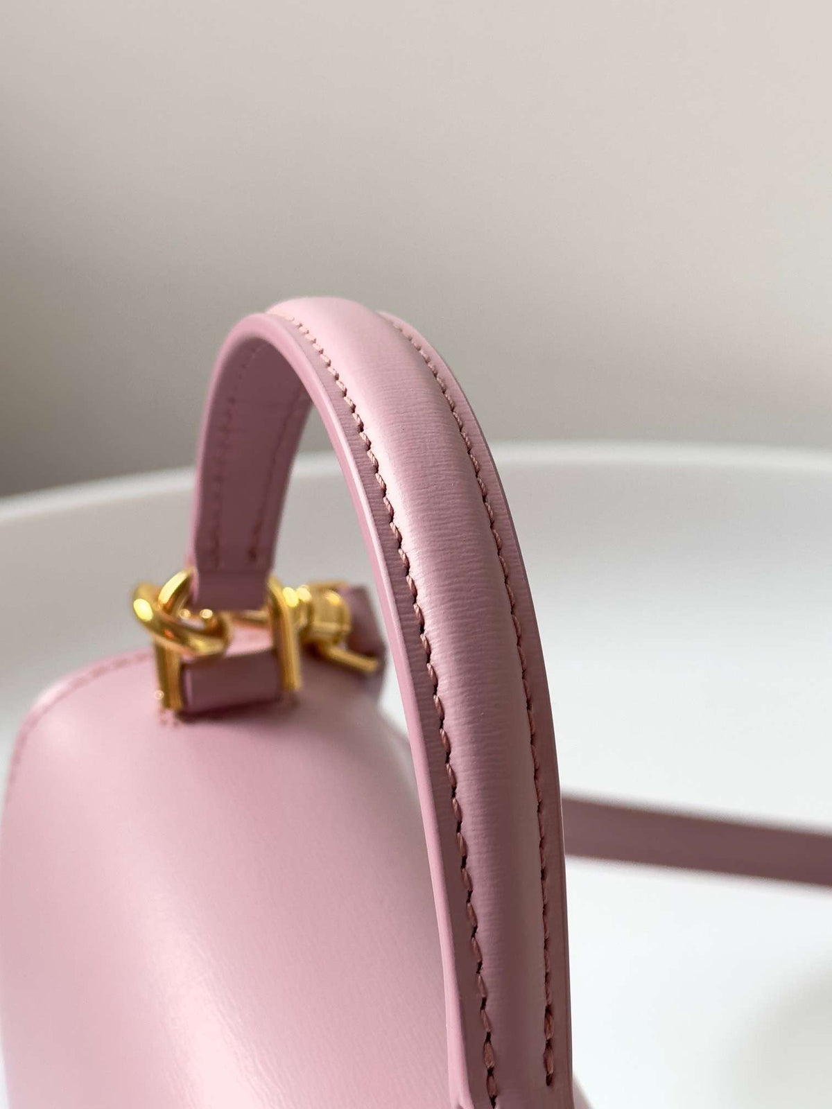 Celine Mini Handle Crossbody Pink 15.5x11cm