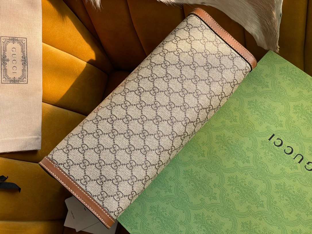 Gucci Padlock Bag with Logo Pattern Gucci Replica 11 High Quality 35x23x14cm