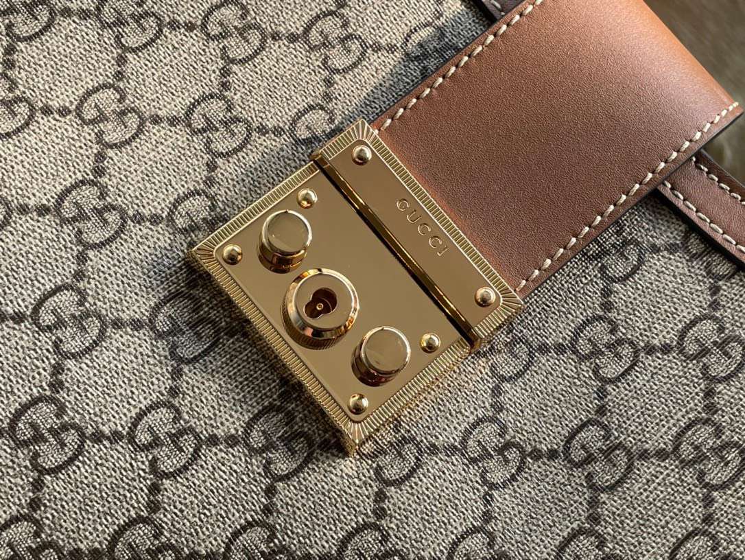 Gucci Padlock Bag with Logo Pattern Gucci Replica 11 High Quality 35x23x14cm