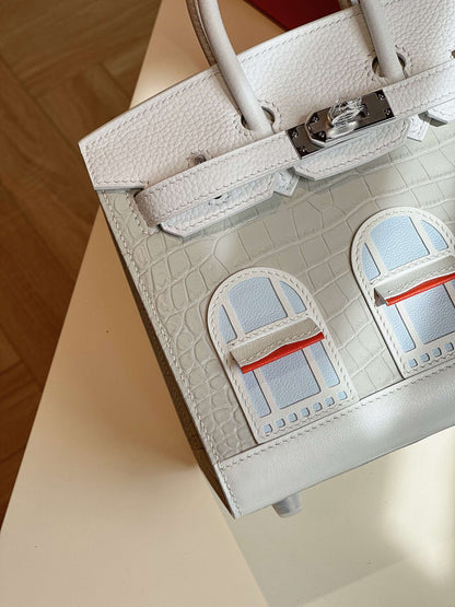 HN 20 Sellier Faubourg House White Snow Palladium Hardware