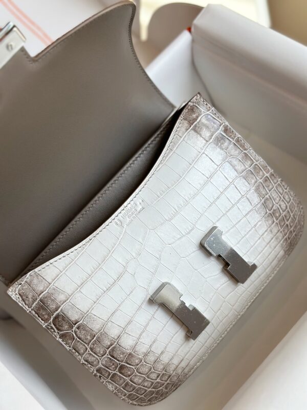 HN 19 Himalaya Genuine Crocodile Leather Palladium Hardware
