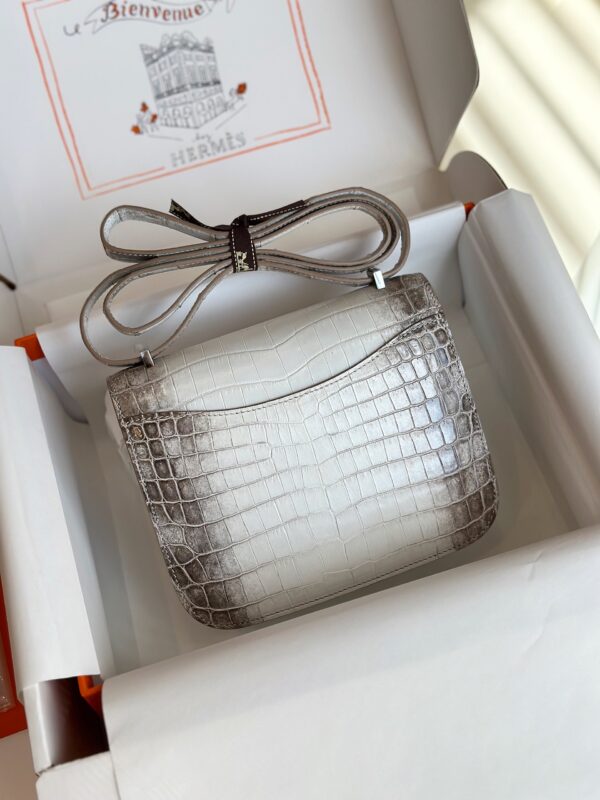 HN 19 Himalaya Genuine Crocodile Leather Palladium Hardware