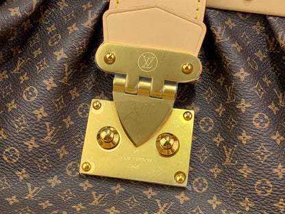 Louis Vuitton LV Clucth Tisitt Like Auth Lock Handbags 28x14cm