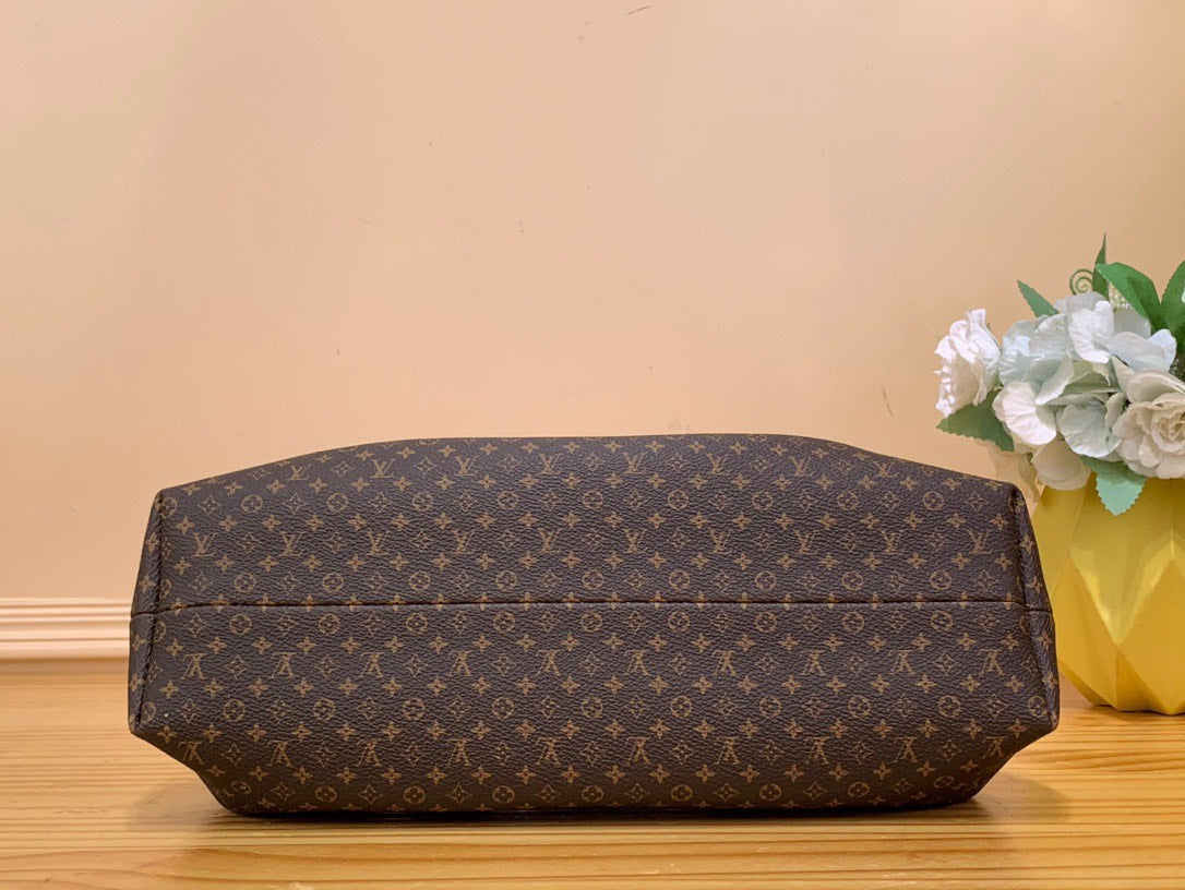 Louis Vuitton LV Clucth Tisitt Like Auth Lock Handbags 28x14cm