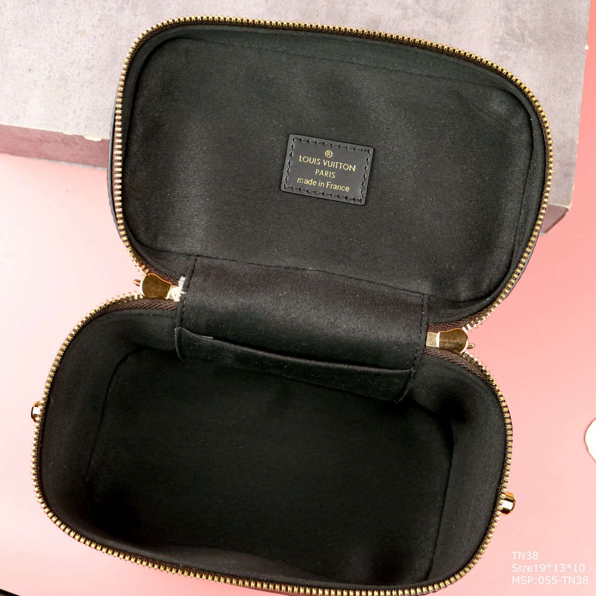 Louis Vuitton LV Clutch Box Bag Replica 11 Brown 19x13x10cm