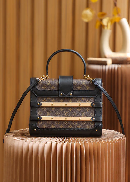 Louis Vuitton LV Monogram Trianon PM Top-Handle Bag Like Auth Handbags 21x18x11cm