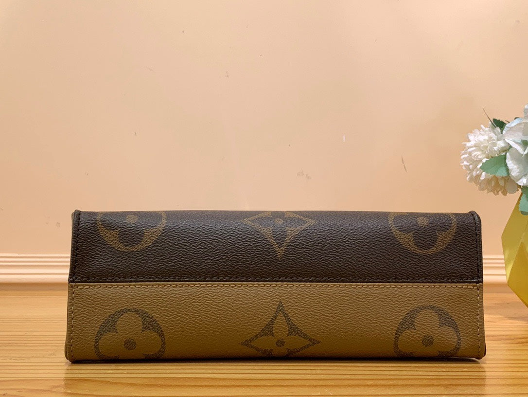 Louis Vuitton LV On The Go Mini Handbags Mono Pattern 25x13x10cm