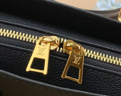 Louis Vuitton LV On The Go Mini Replica Black Handbags 25x13x10cm