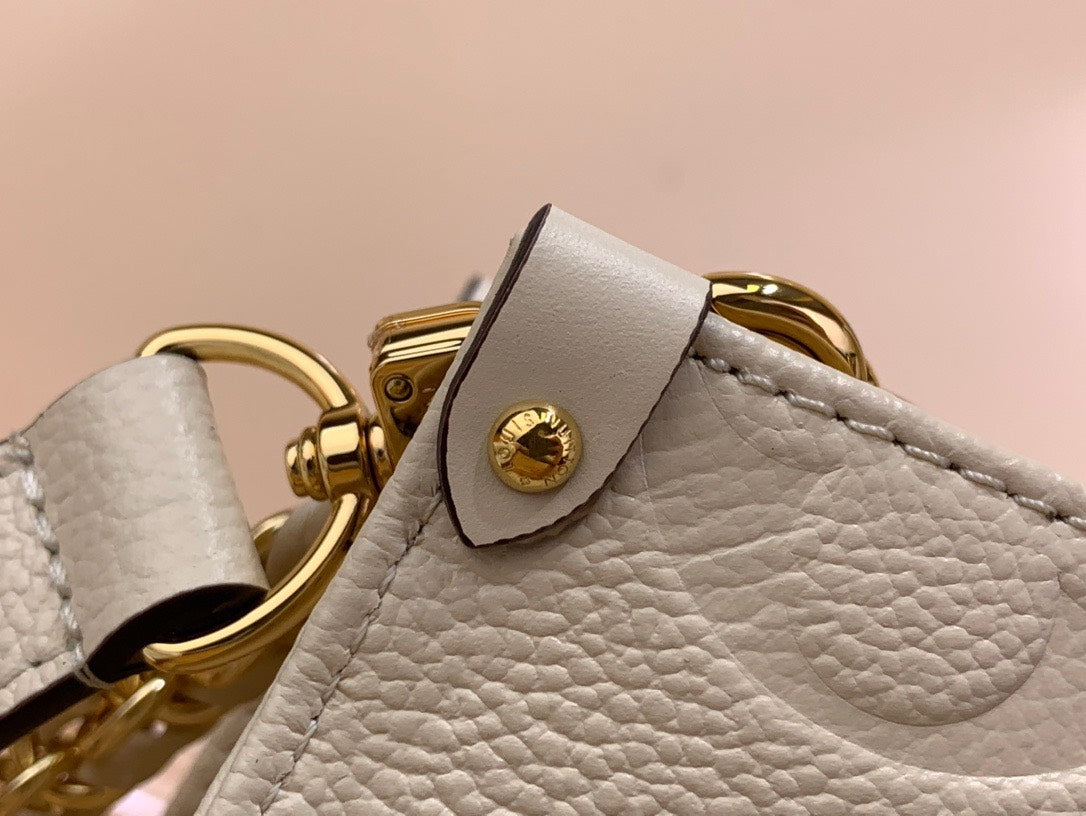 Louis Vuitton LV On The Go Mini Replica 11 White Milk Handbags 25x13x10cm
