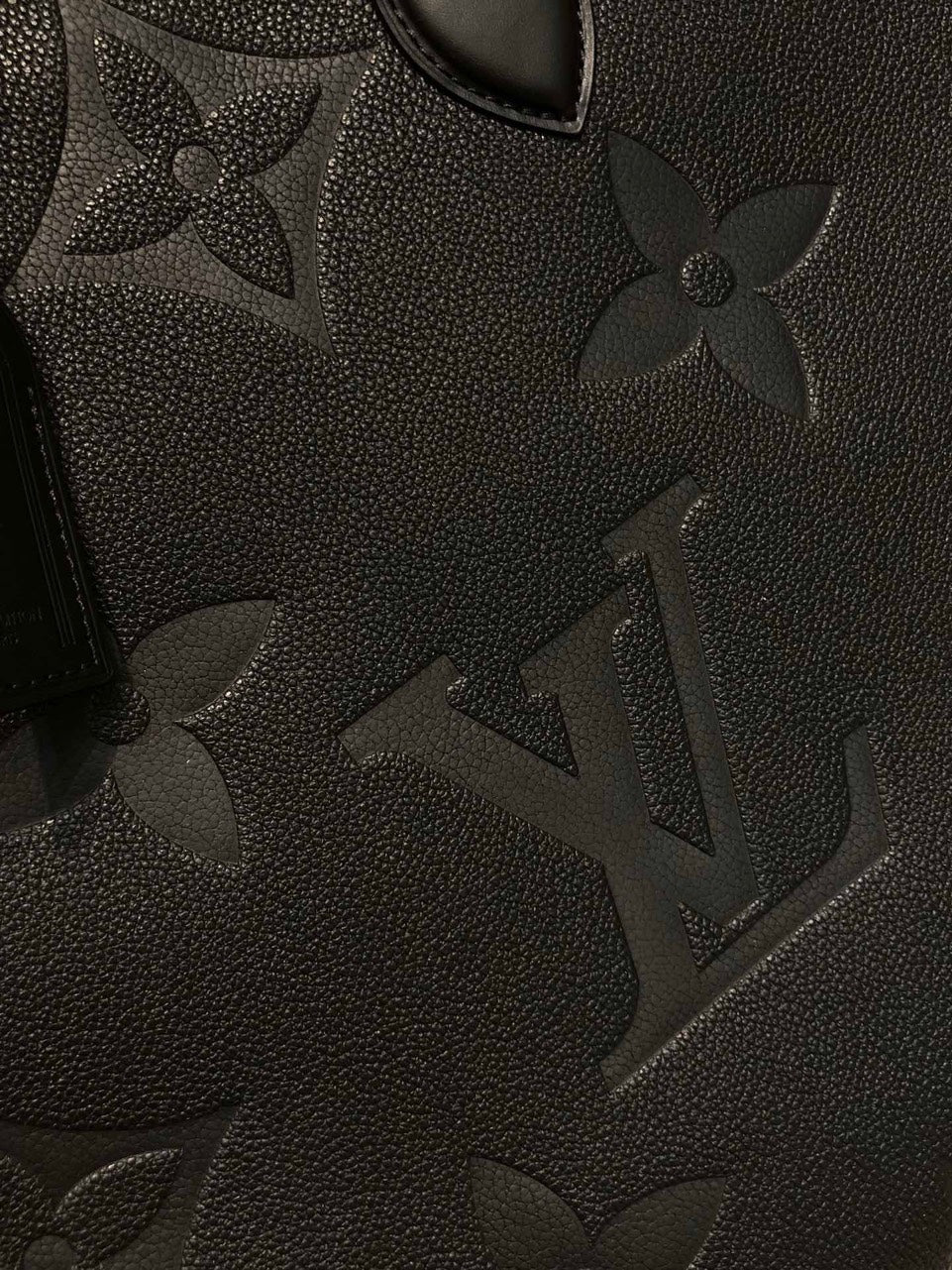 Louis Vuitton LV On The Go PM Tote Bag Replica 1:1 Black Handbags 35cm