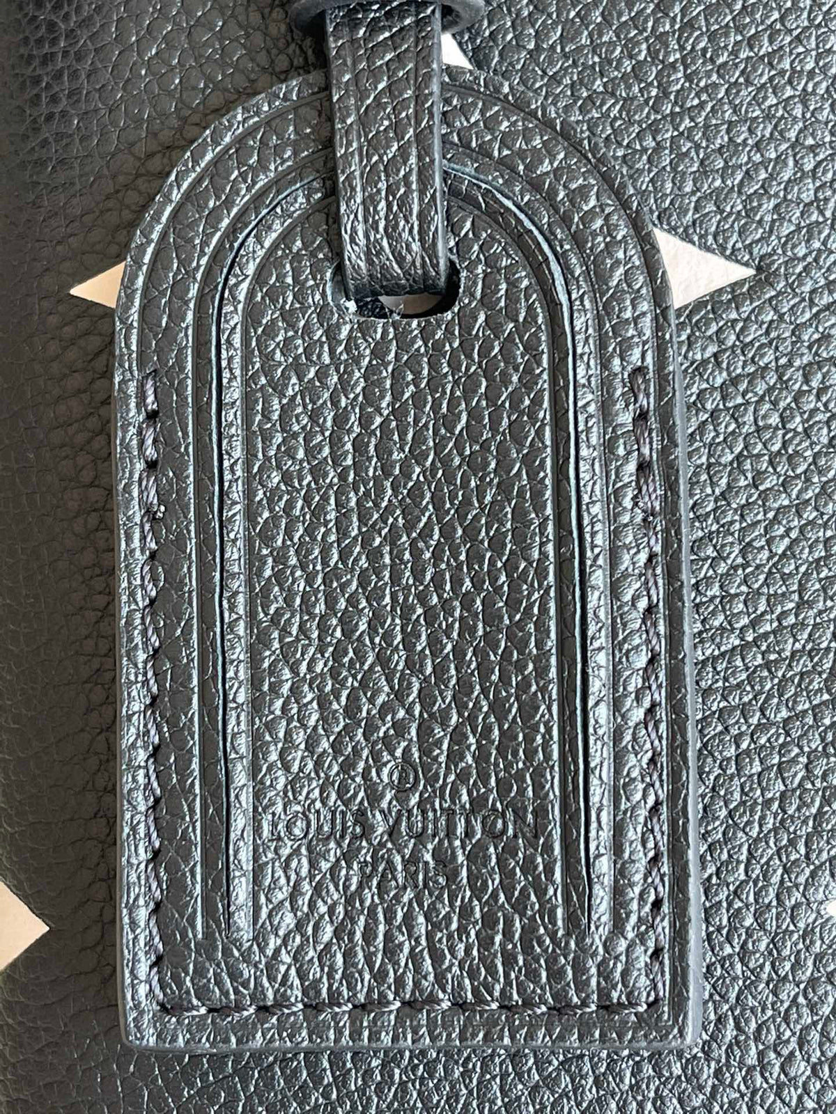 Louis Vuitton LV Petit Palais Da Bicolor Monogram Empreinte Handbags 29x18cm