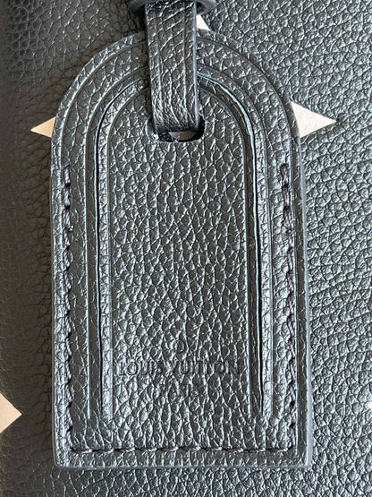 Louis Vuitton LV Petit Palais Da Bicolor Monogram Empreinte Handbags 29x18cm