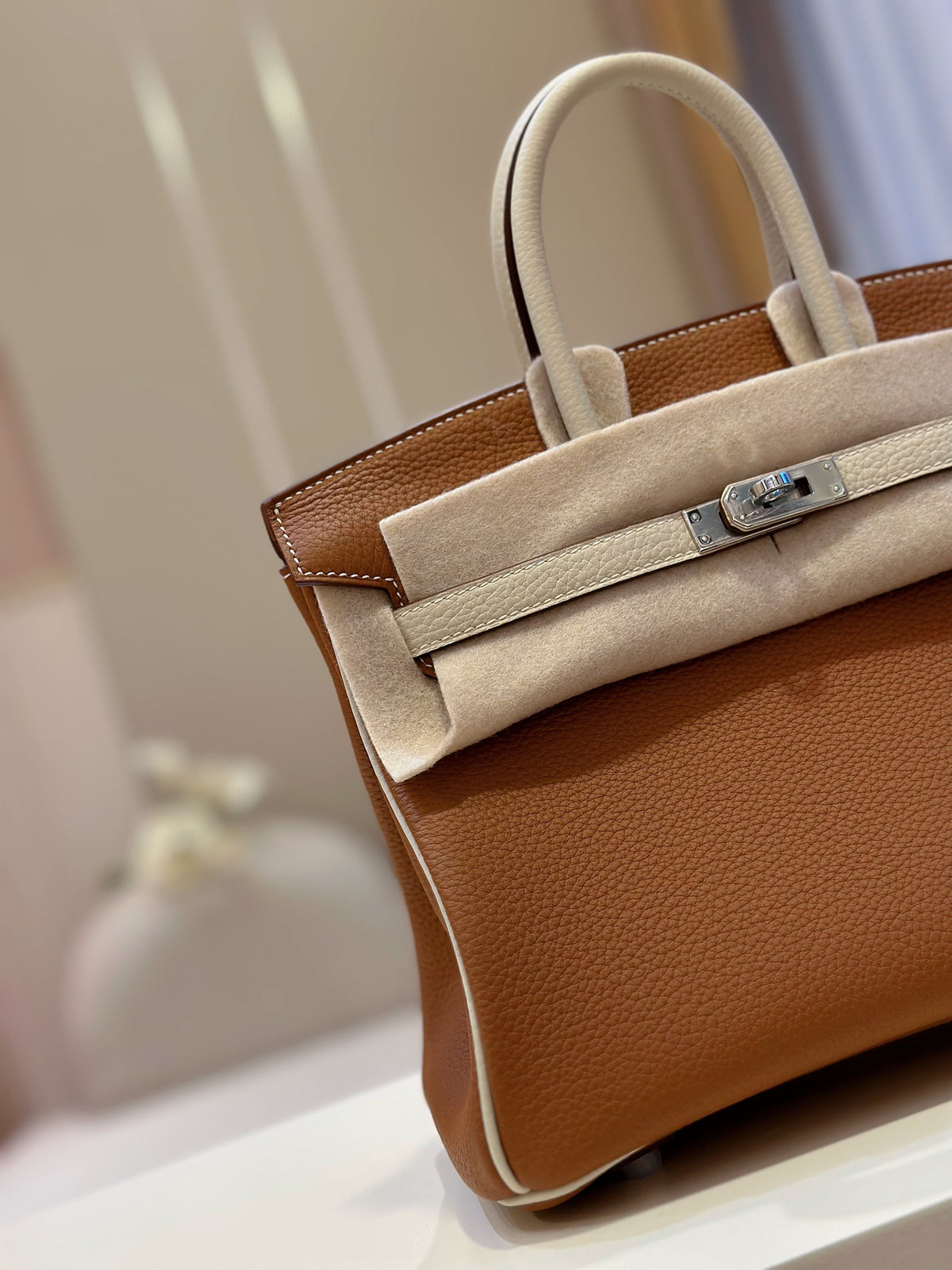 HN 30 Brown/Beige Customize  Palladium Hardware