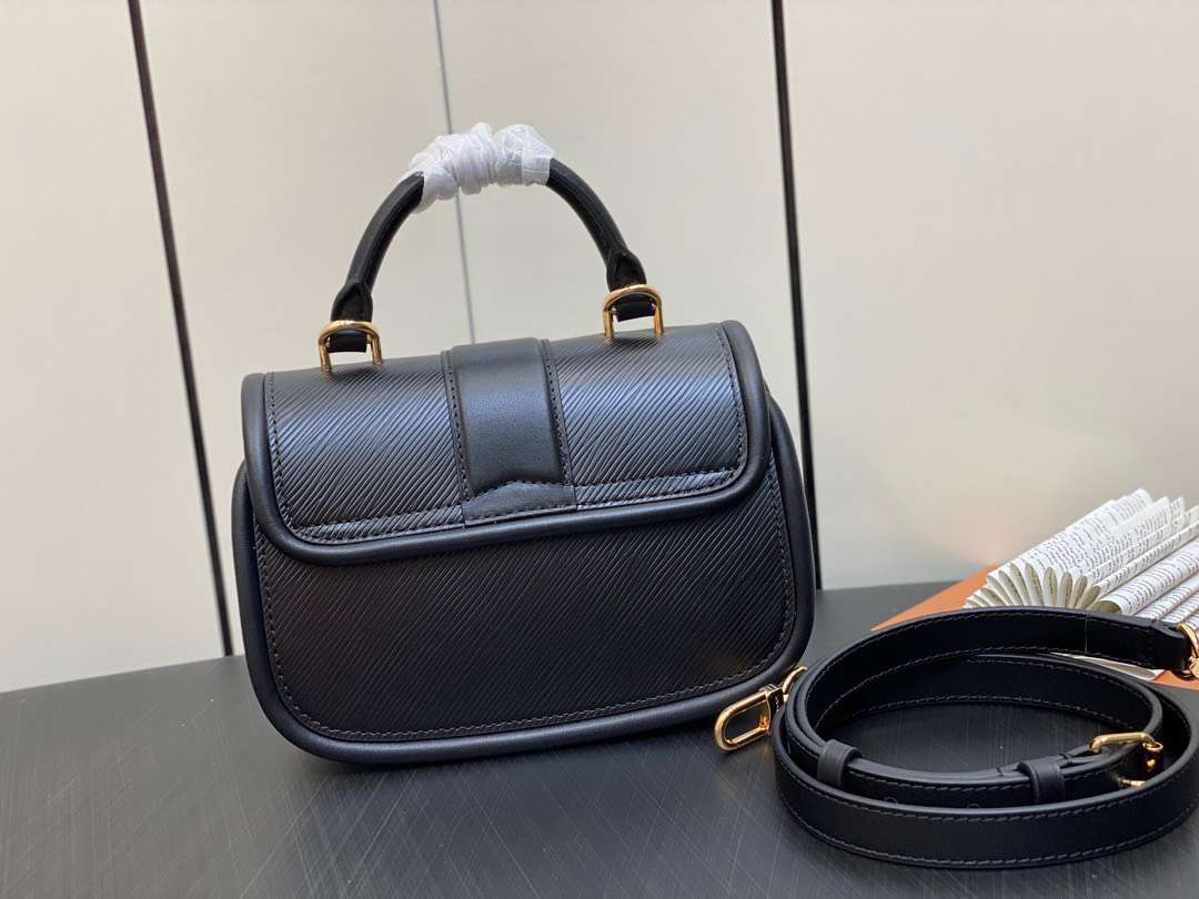 Louis Vuitton Hide and Seek Bag Black Woman’s Handbags 21x15x8cm