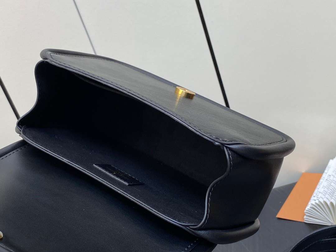 Louis Vuitton Hide and Seek Bag Black Woman’s Handbags 21x15x8cm