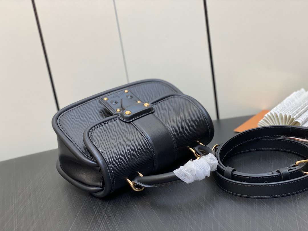 Louis Vuitton Hide and Seek Bag Black Woman’s Handbags 21x15x8cm