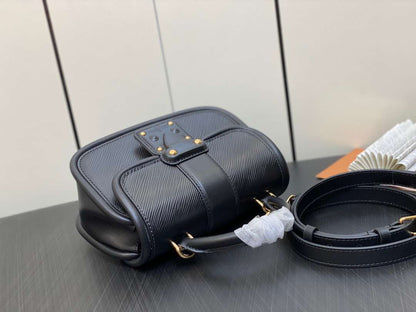 Louis Vuitton Hide and Seek Bag Black Woman’s Handbags 21x15x8cm