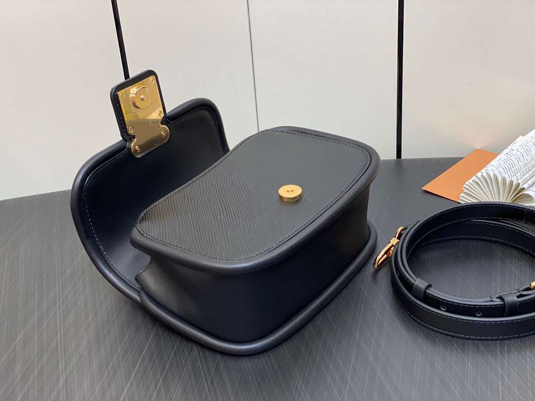 Louis Vuitton Hide and Seek Bag Black Woman’s Handbags 21x15x8cm