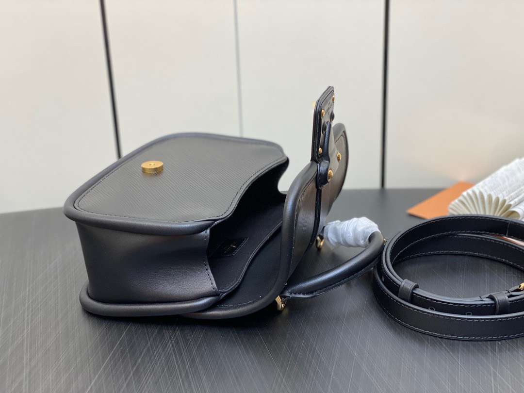 Louis Vuitton Hide and Seek Bag Black Woman’s Handbags 21x15x8cm