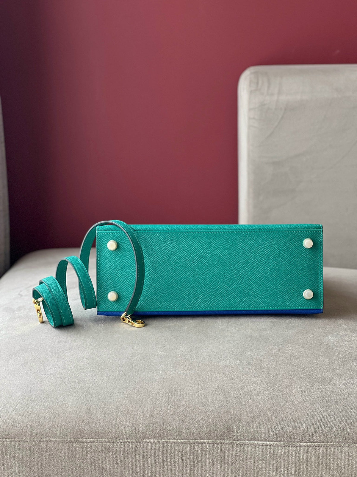 HN 28 Epsom Light Blue/ Electric Blue Palladium Hardware