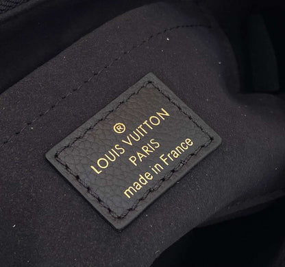 Louis Vuitton LV Bagatelle Monogram Black Handbags 24x18cm