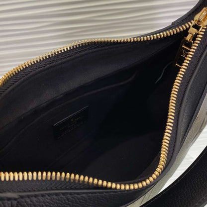 Louis Vuitton LV Bagatelle Monogram Black Handbags 24x18cm