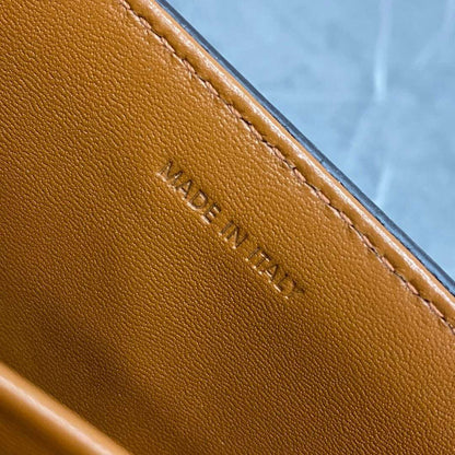 Celine Triomphe Handbag Printed Logo Super Quality Smooth Leather 20x12cm