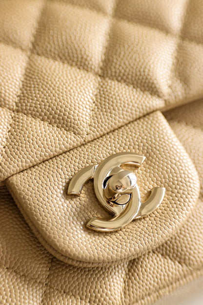 Chanel Classic Flap Mini Beige 20cm