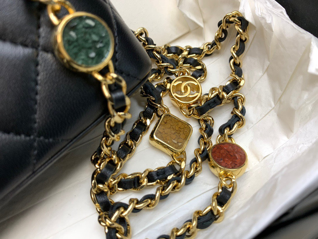 Chanel Mini Bag Handbags Sheep Skin Handle Mix 17cm