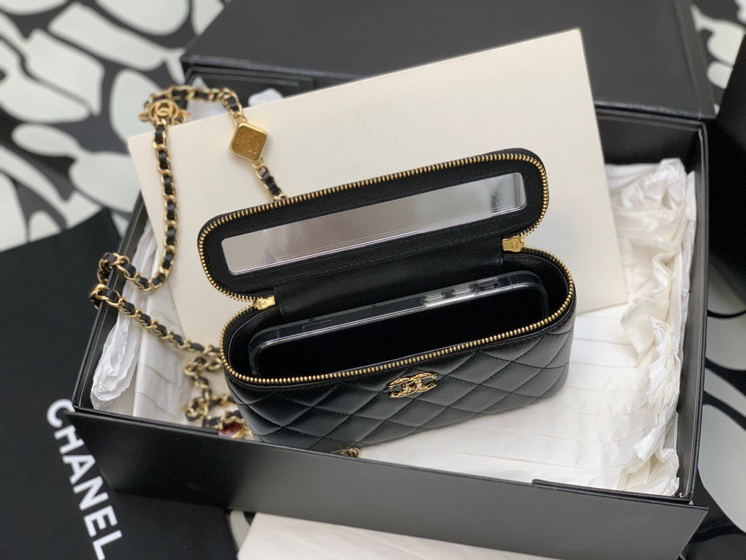 Chanel Mini Bag Handbags Sheep Skin Handle Mix 17cm