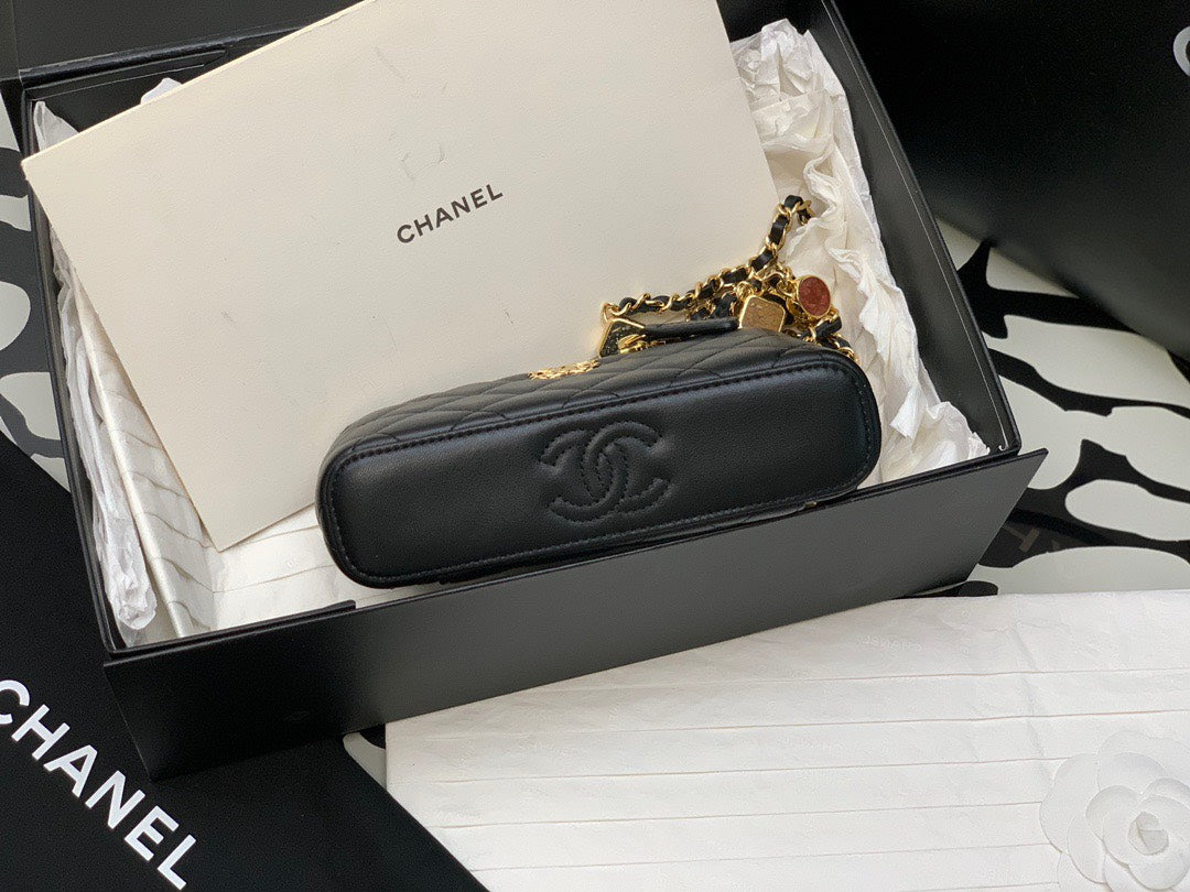 Chanel Mini Bag Handbags Sheep Skin Handle Mix 17cm