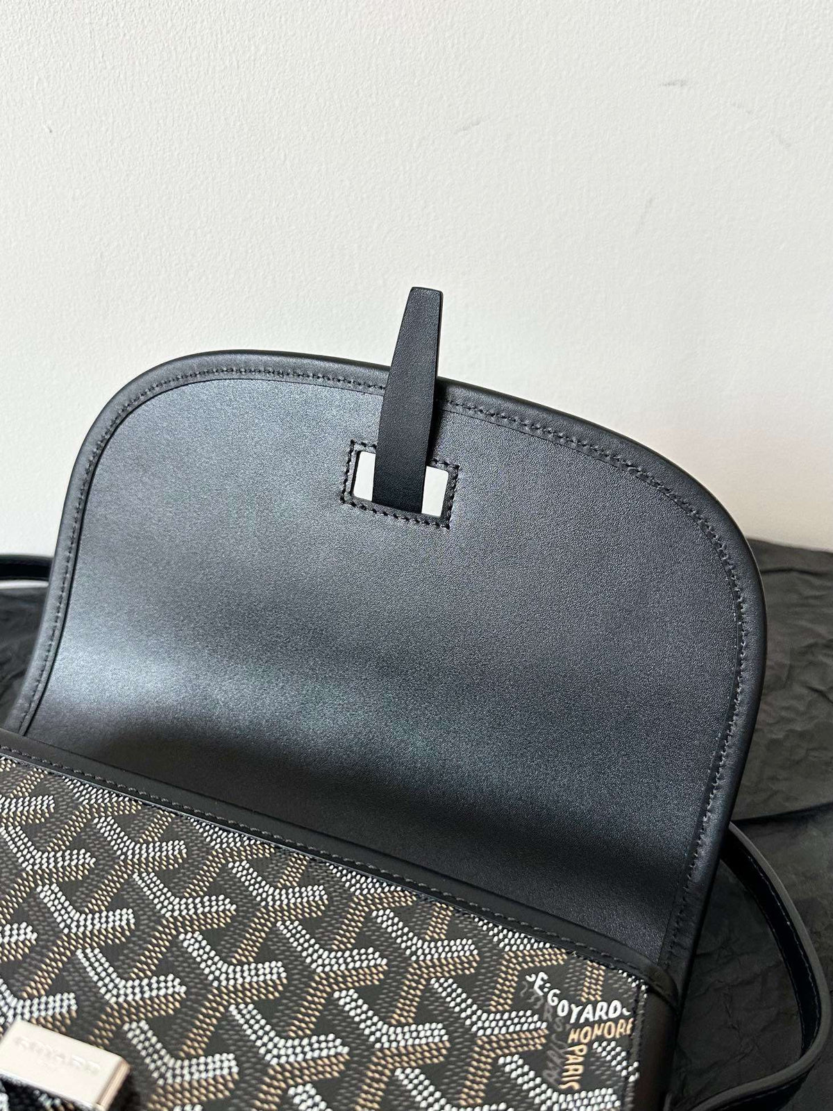 Goyard Black Crossbody Handbag Women’s 22x16x7cm