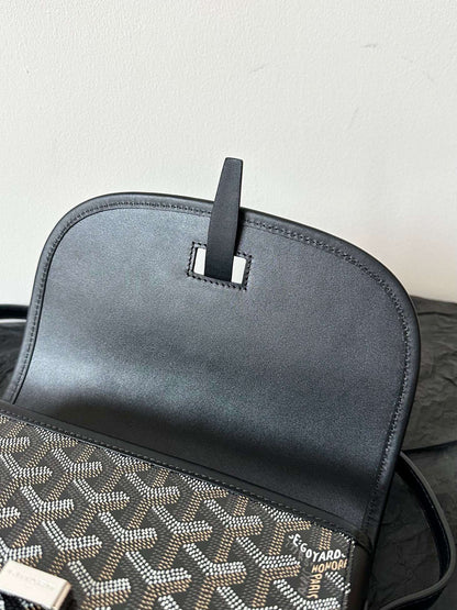 Goyard Black Crossbody Handbag Women’s 22x16x7cm