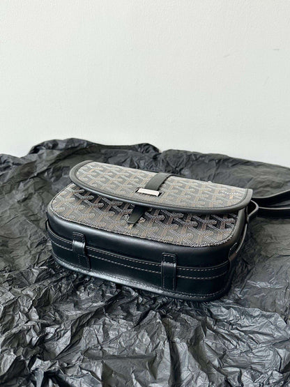 Goyard Black Crossbody Handbag Women’s 22x16x7cm