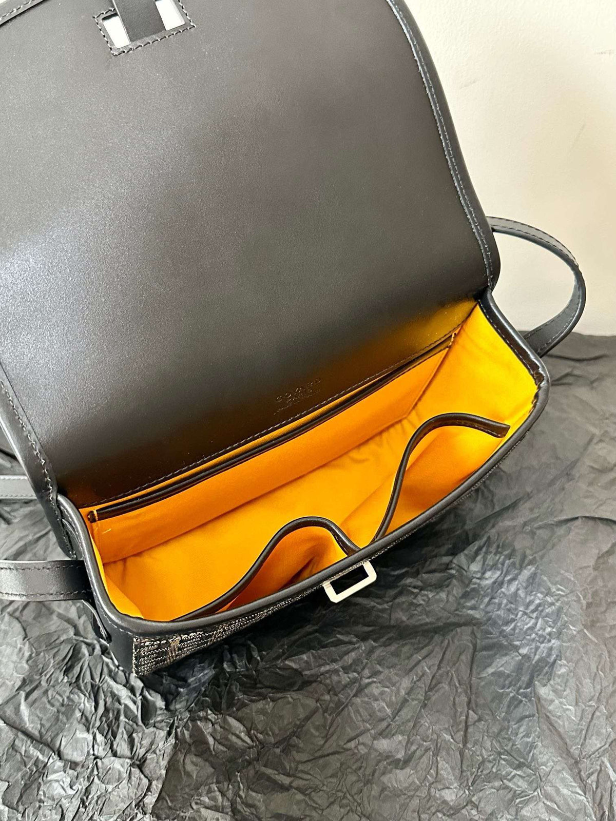 Goyard Black Crossbody Handbag Women’s 22x16x7cm