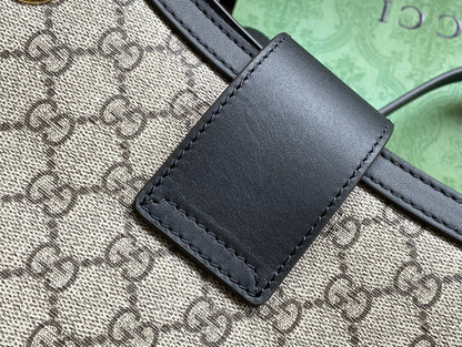 Gucci Padlock Handbag with Super Gucci Logo Pattern 35x23x14cm