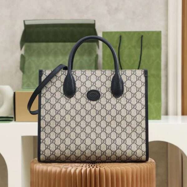 Gucci Small Tote Bag Super Quality Canvas 35cm