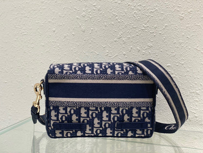 Dior Camp Women’s Canvas Patterned Handbag 25x15x8cm