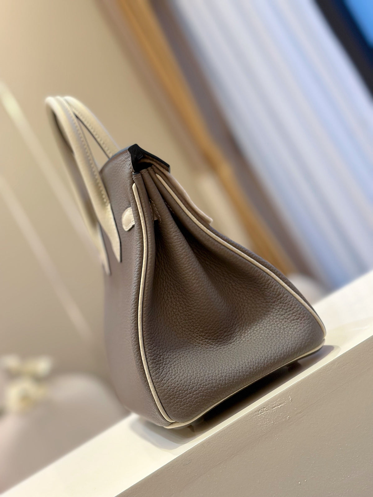 HN 25 Gray/Beige Customize Palladium Hardware