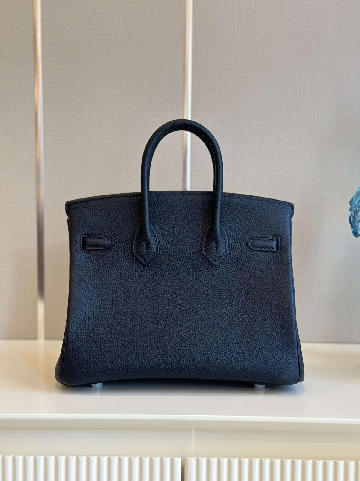 HN 30 Dakr Blue Togo Leather Palladium Hardware