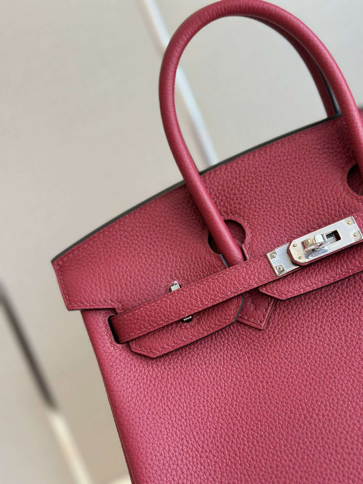 HN PHW Da Togo Handbags Dark Red 25cm