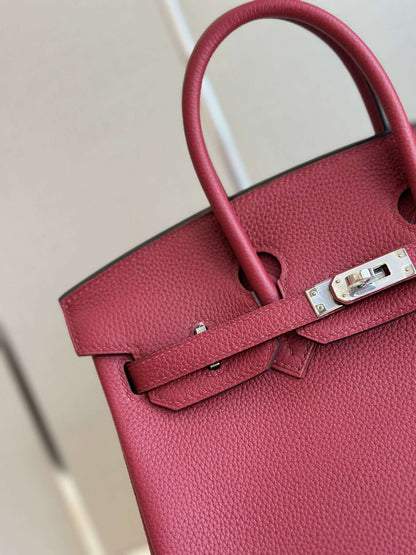 HN PHW Da Togo Handbags Dark Red 25cm
