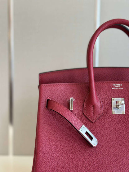 HN PHW Da Togo Handbags Dark Red 25cm