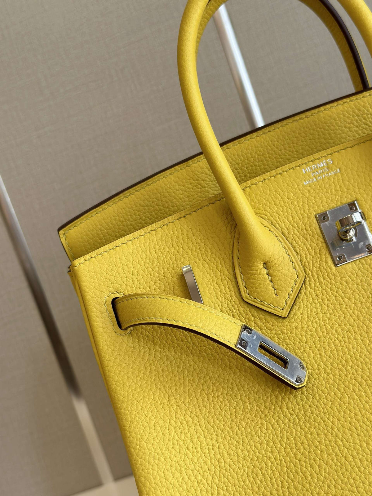 HN PHW Da Togo Yellow Replica 11 Handbags 25cm