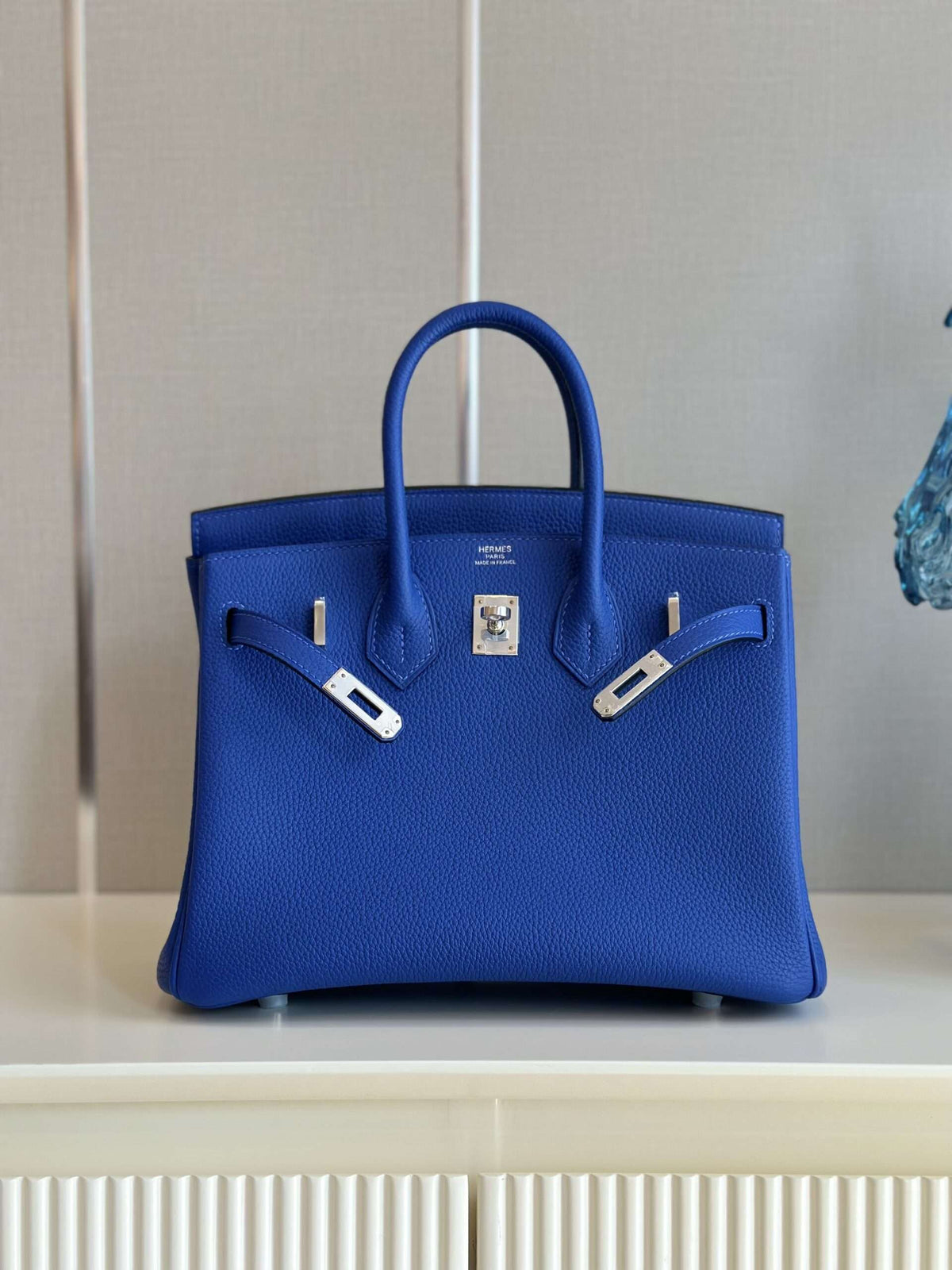 HN 30 Bleu Zelliege Epsom Palladium Hardware