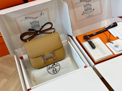 HN 19  Brown Epson Leather Palladium Hardware