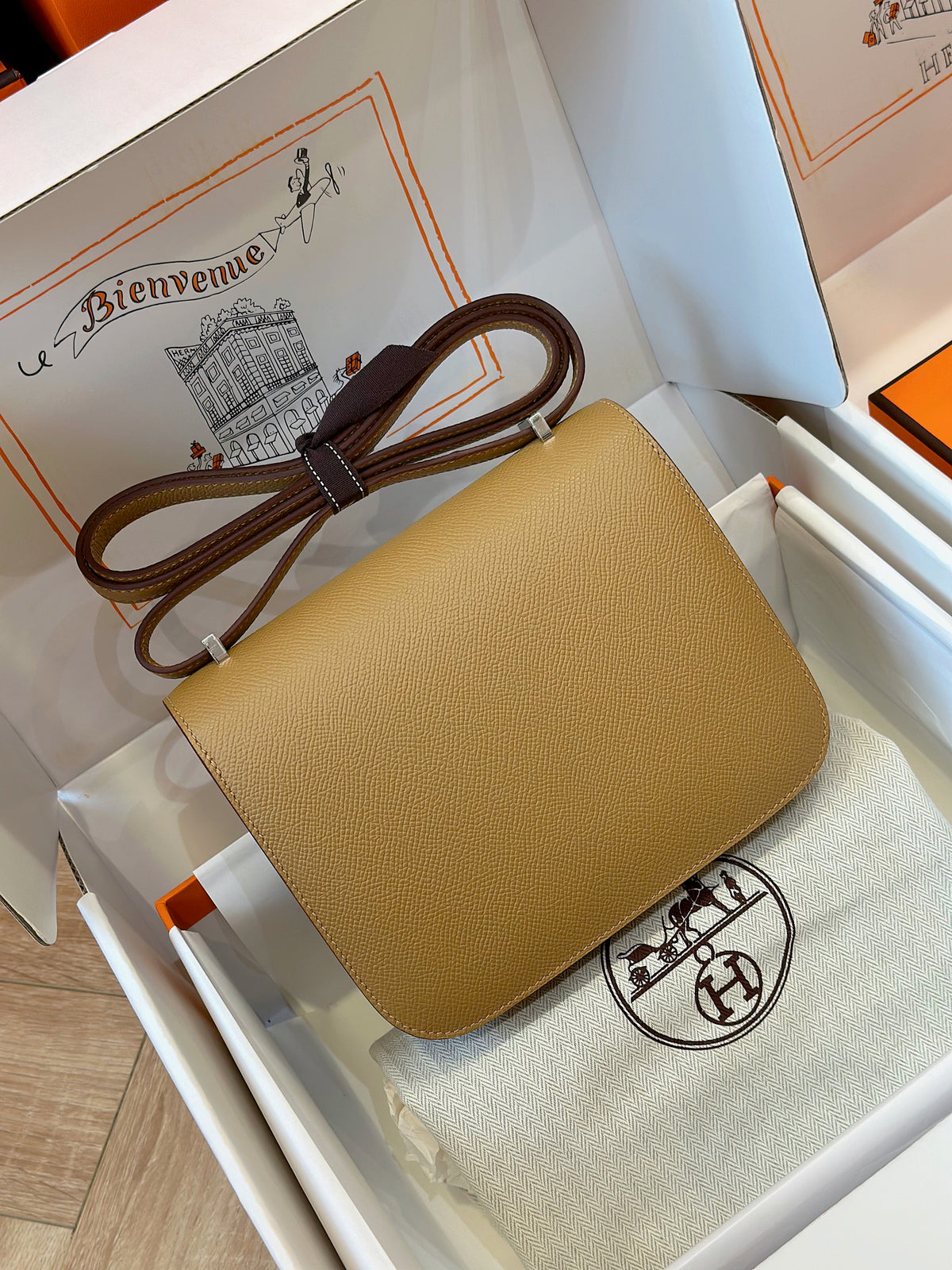 HN 19  Brown Epson Leather Palladium Hardware