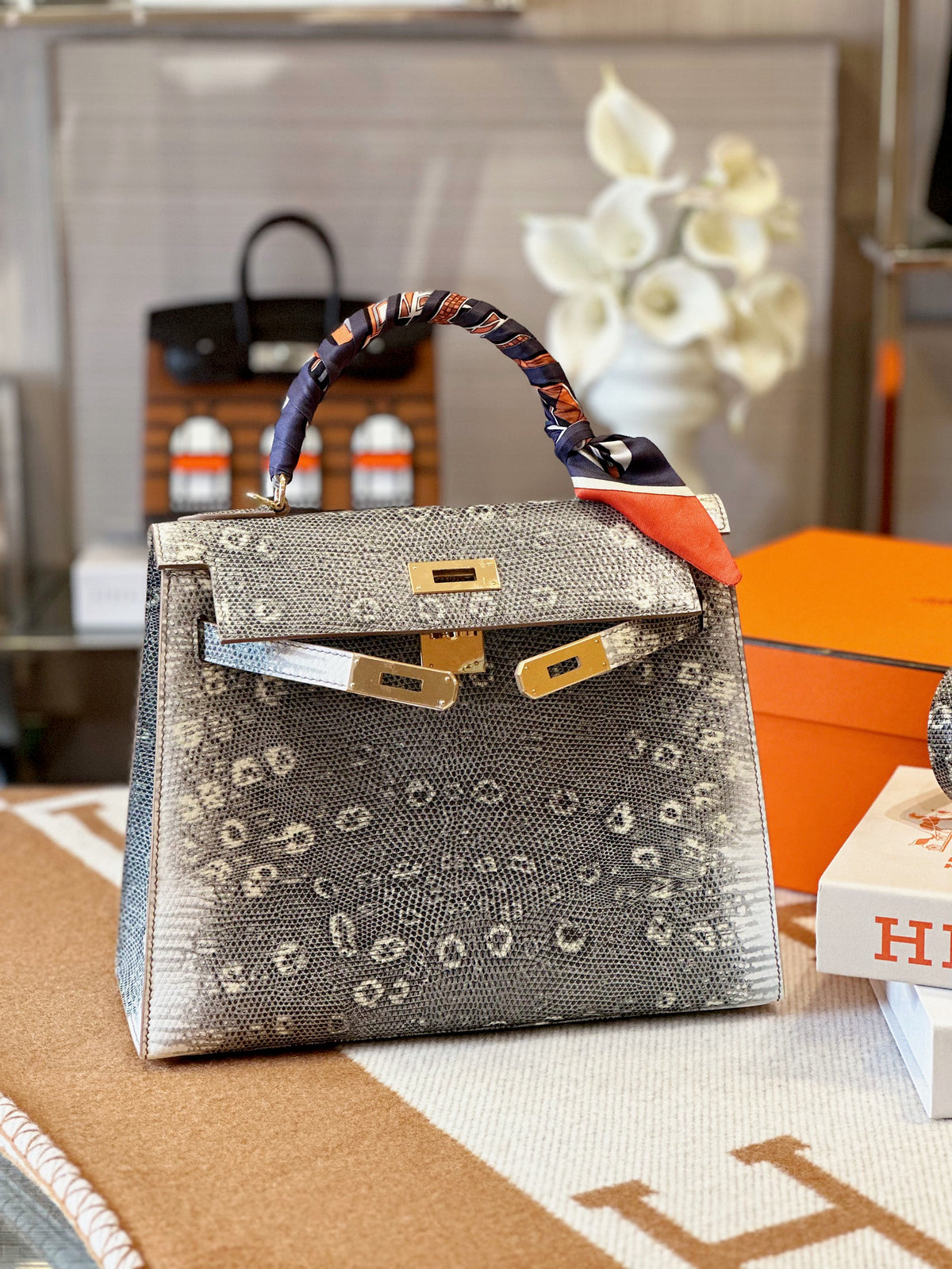 HN Kelly 28 Genuine Lizard Leather – Limited Stock