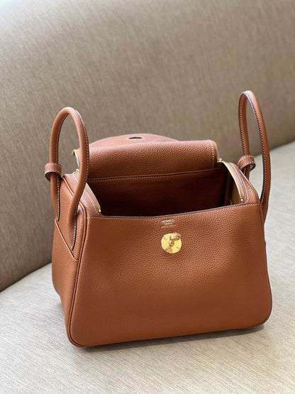 Lindy 26 Brown Gold Hardware